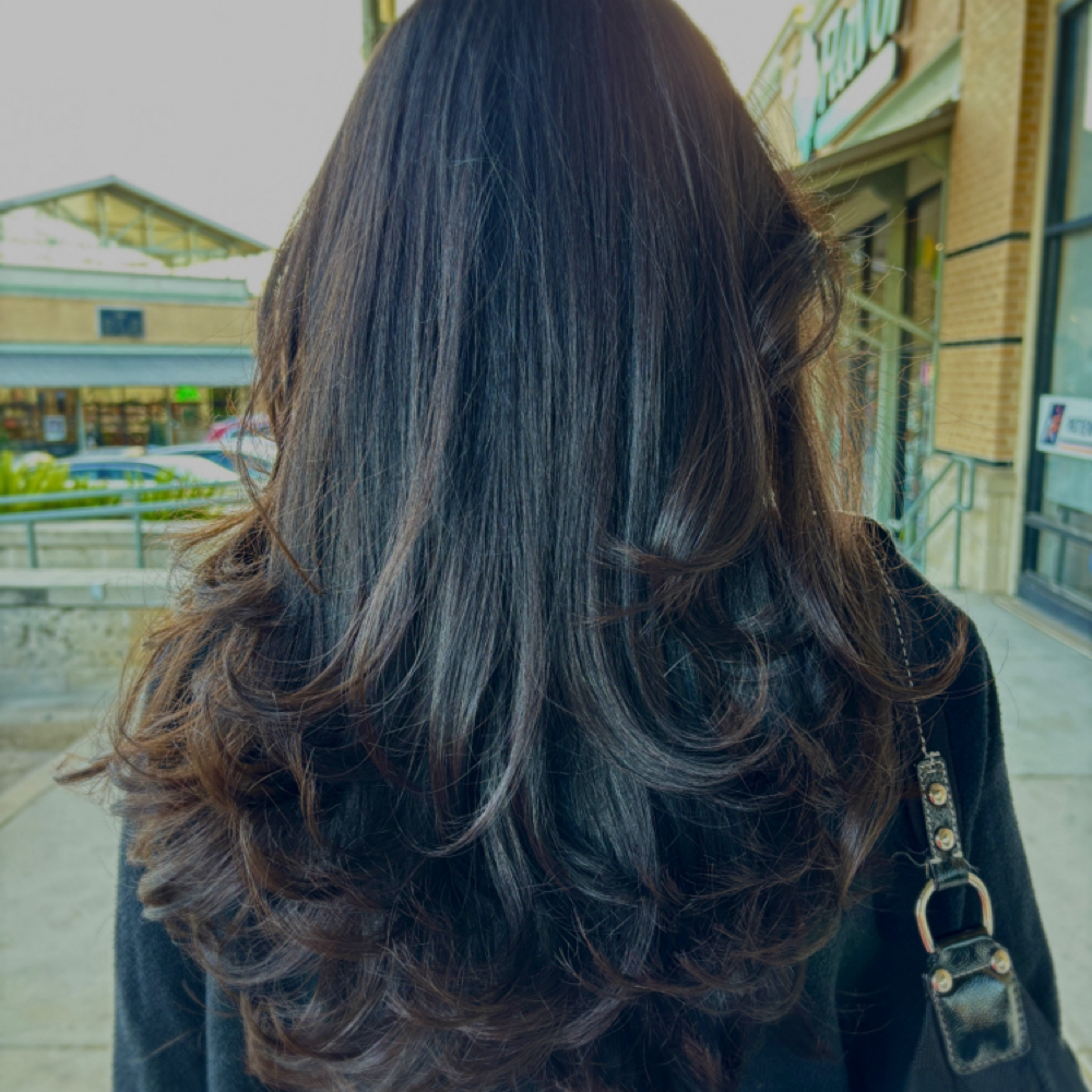 Shampoo And Blowout at Maya Sol Hair Studio in San Antonio, TX