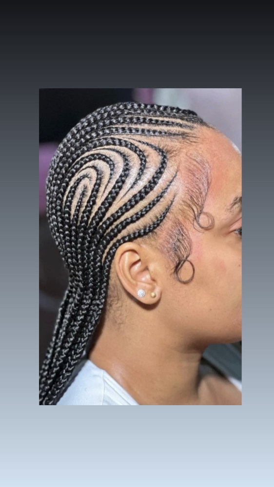 SMALL ZEBRA BRAIDS