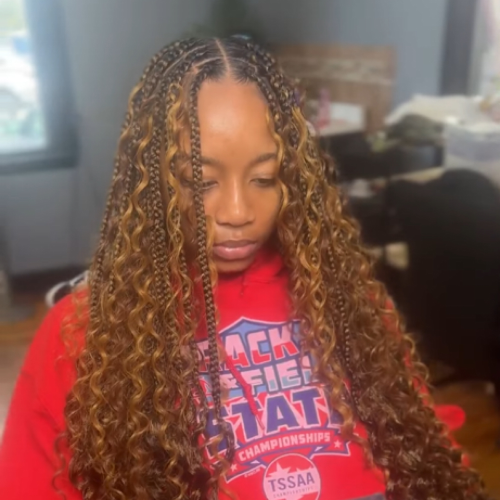 Boho Knotless (s-med) at HairByZhordanReignn in Smyrna, TN