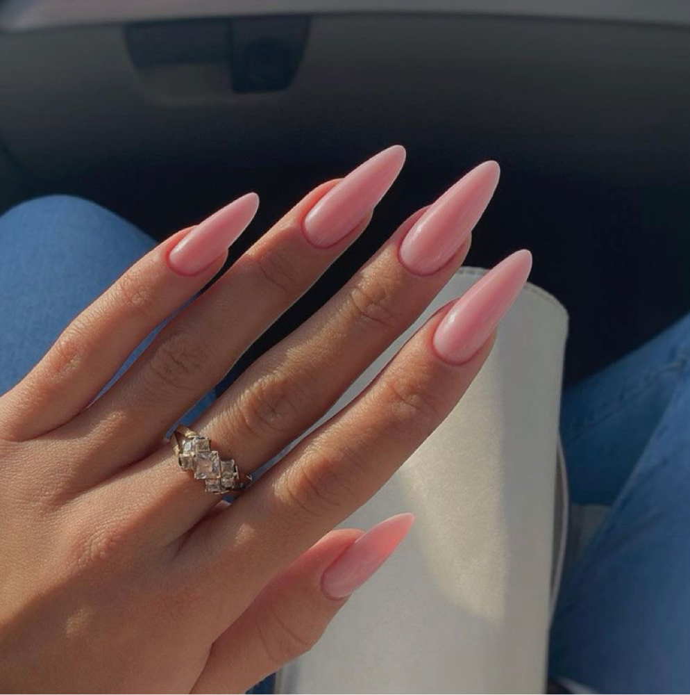 Manicure Hardgel Long Nails at JUVU BEAUTY in Irvine, CA