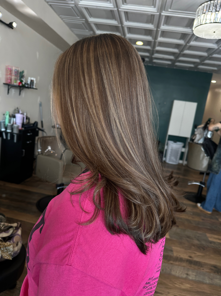 Partial Blonding & Color/lowlights