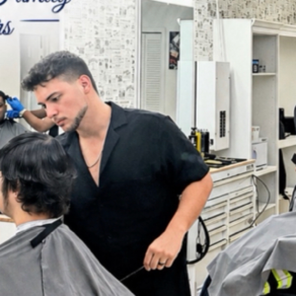 Suris E at Best Barbershop in Port St Lucie Barberhood Chamber in Port Saint Lucie, FL