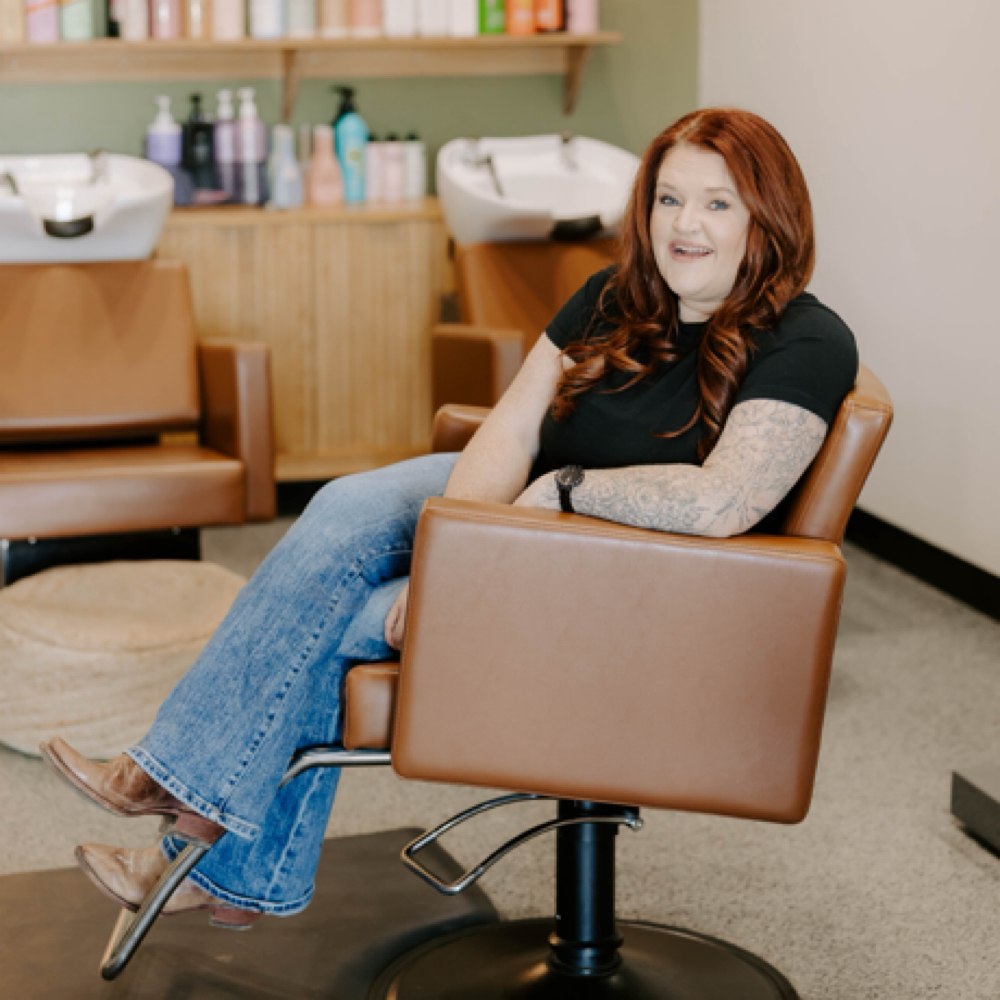 Aryon Smith at Smith & Co Hair Studio in Russellville, KY