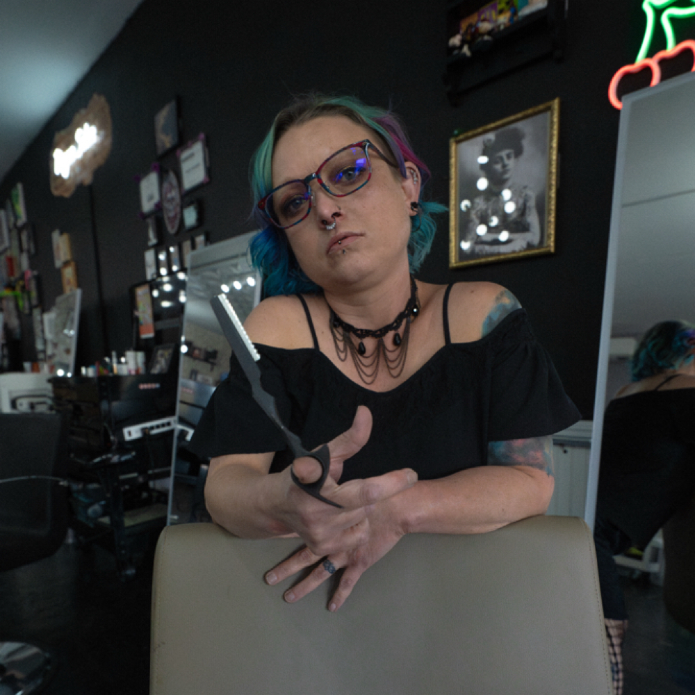 Stacie Chandler at Rogue Salon in Mount Holly, NC