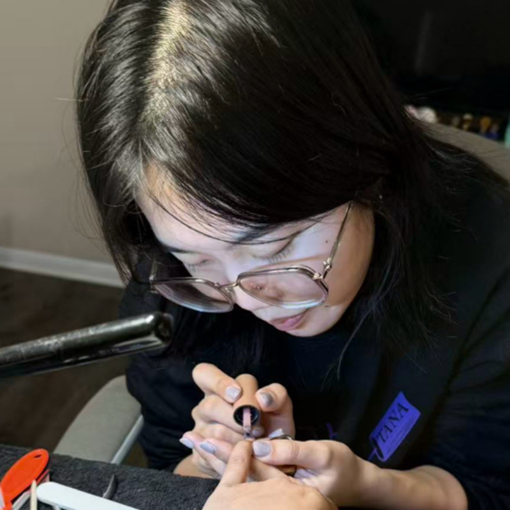 Izzie Wang at The Academy of Nail Artistry in Knoxville, TN