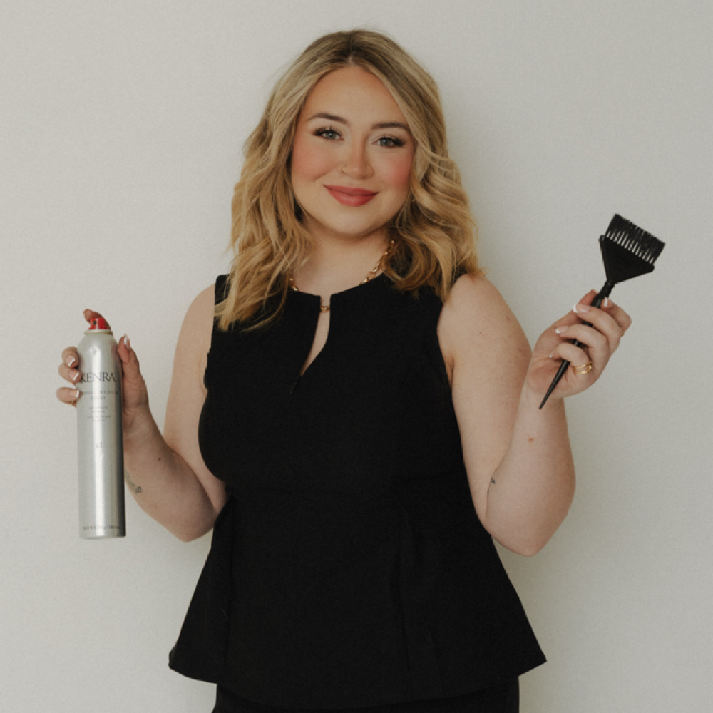 Madison Sizemore at Precision Beauty Salon in Kingsport, TN