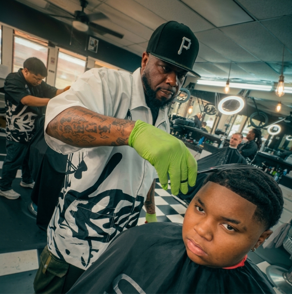King The Barber at CITY FADES BARBERSHOP in altamonte springs, FL