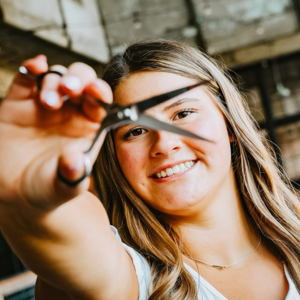 Kayleigh Scoggins at Mane Haven Beauty Co. in Rome, GA