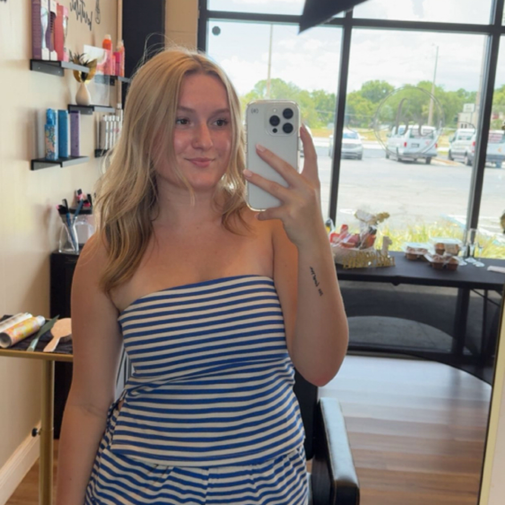 Hailee Hosterman at Blissful Reflections Beauty Bar in Eustis, FL
