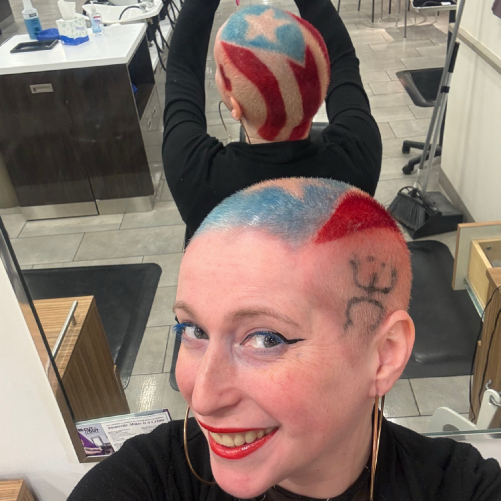 Raquel Gray at Sinister Salon in Las Vegas, NV