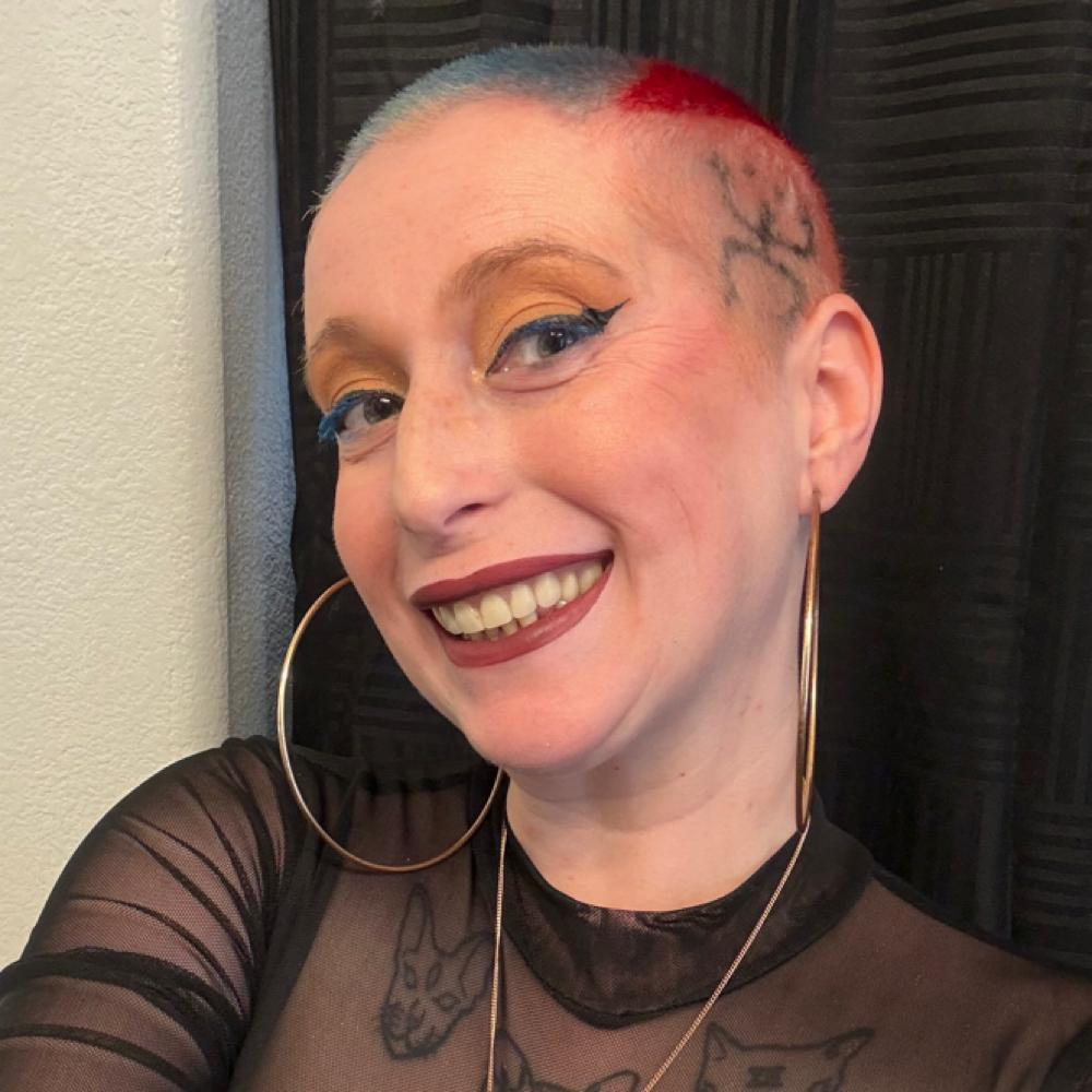 Raquel Gray at Sinister Salon in Las Vegas, NV