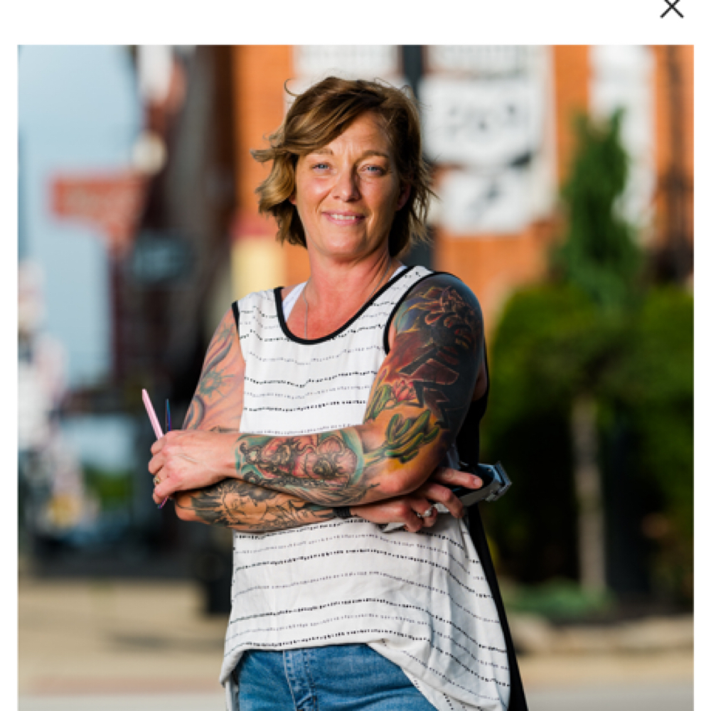 Tammy Schaffer at Shear Illusions in Bellevue Ohio, OH