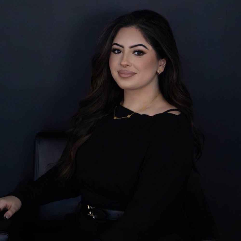 Jenan Khalil at Kali Beauty Lounge in Mokena, IL