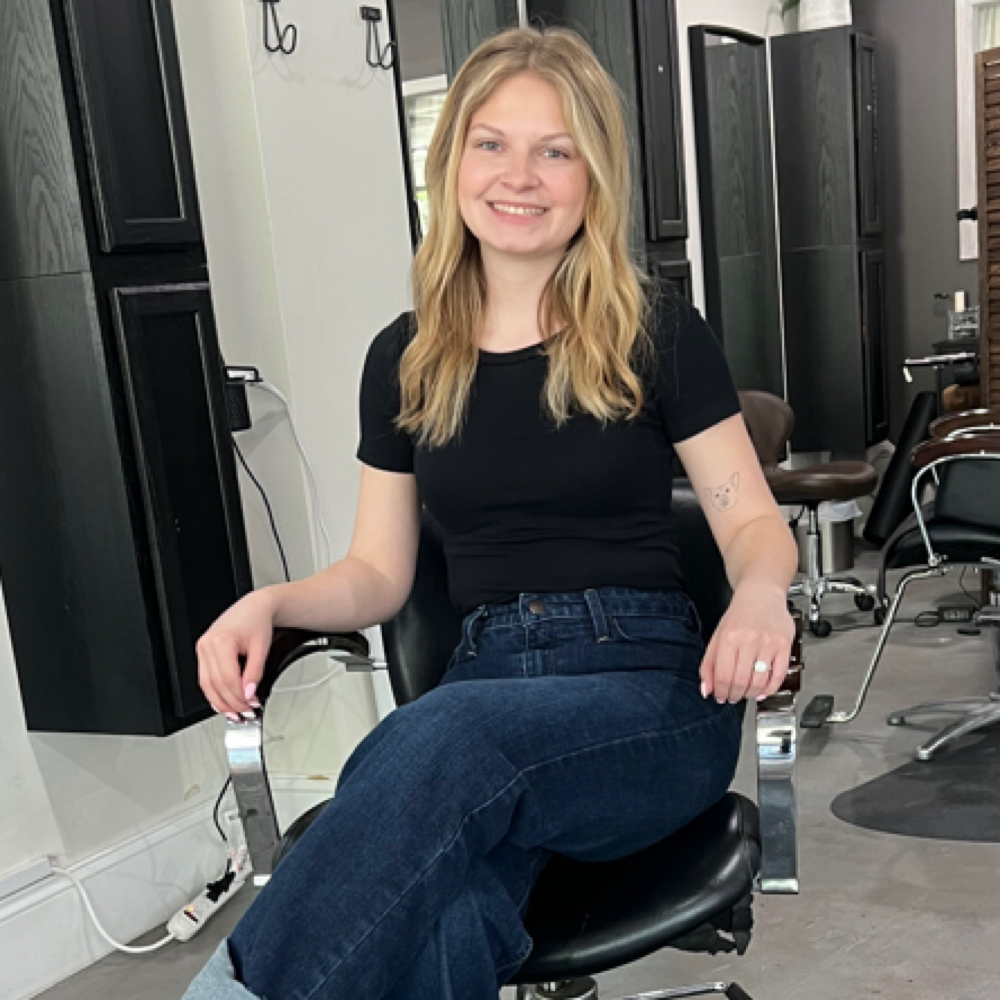 Hayley Hein at Small Town Roots Salon in Dunkirk, IN
