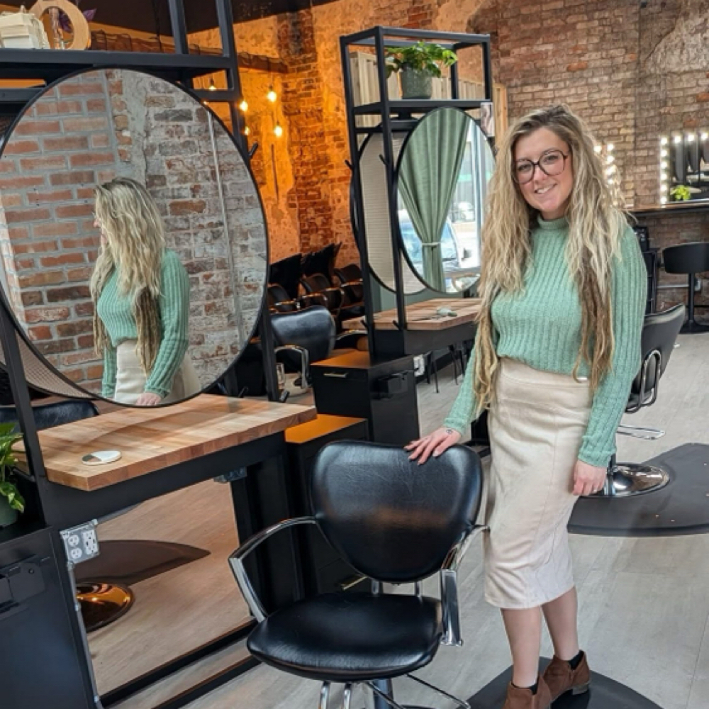 Ashley Mowell at Lavish Salon & Spa in Rock Island, IL