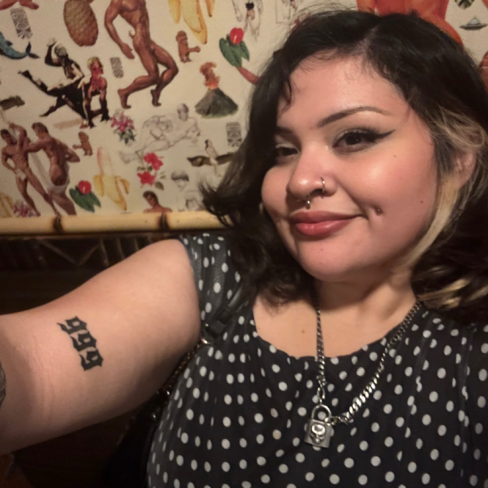 Brianna Razo at Sinister Salon in Las Vegas, NV