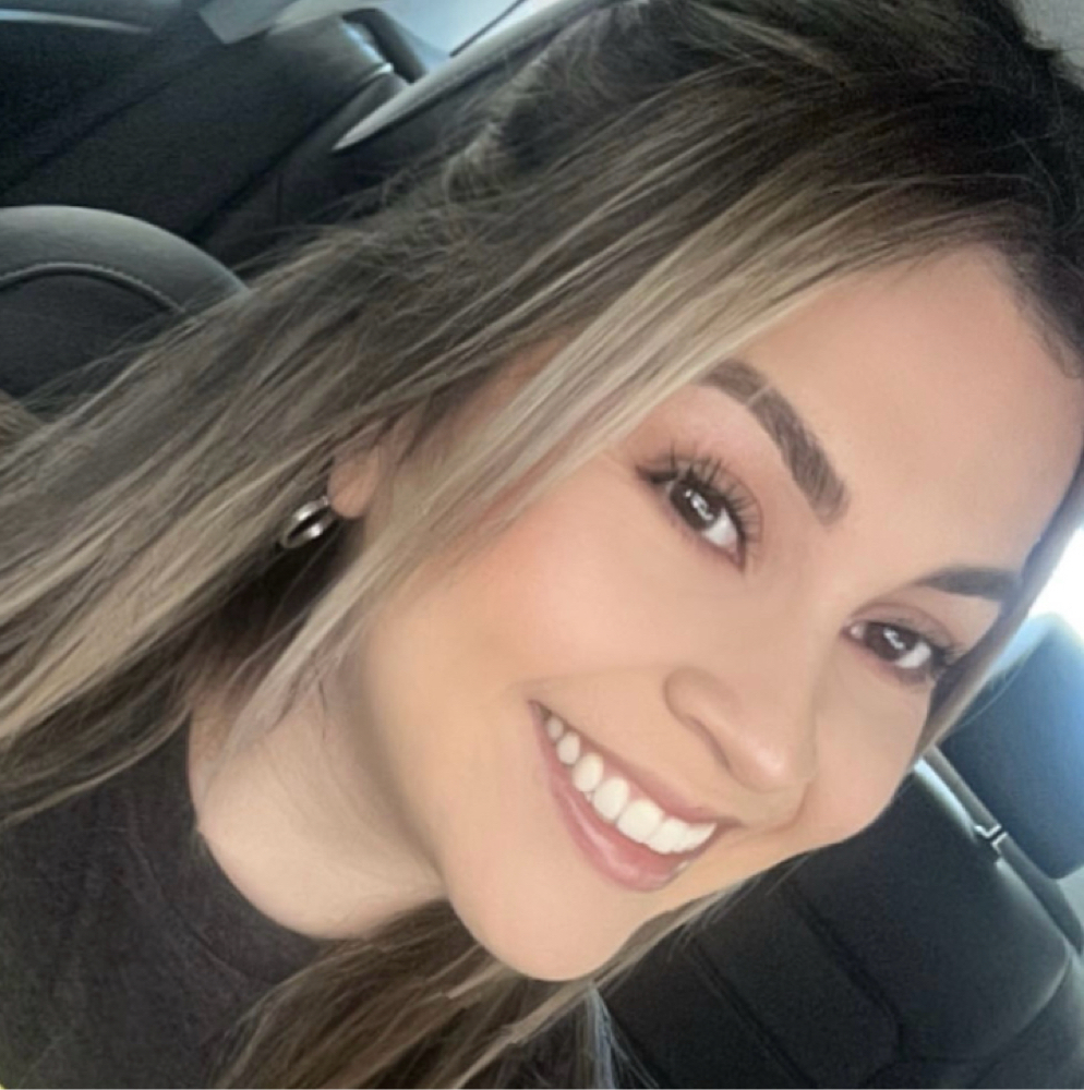 Alisha Alvarado at Frayed Knot Salon in Ulysses, KS
