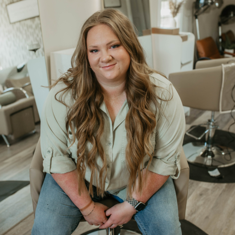 Taylor George at Touch of Grace Salon + Co. in Eva, AL