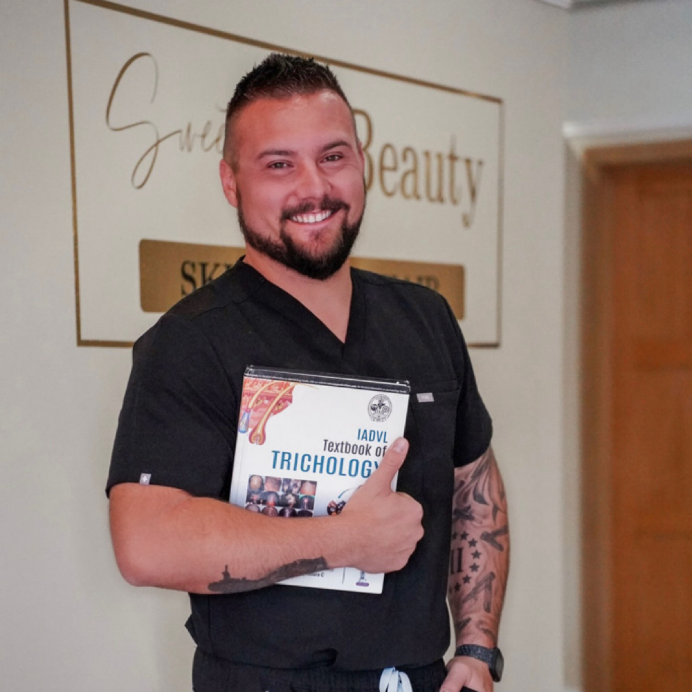 Bobby Harrell at Sweet Face Beauty in Canton, OH