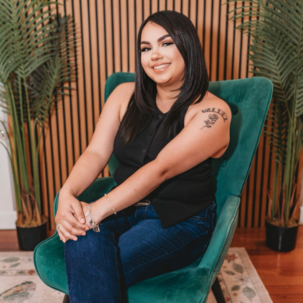 Valerie Valdez at Salsa Rosa Nail Studio in New Braunfels, TX