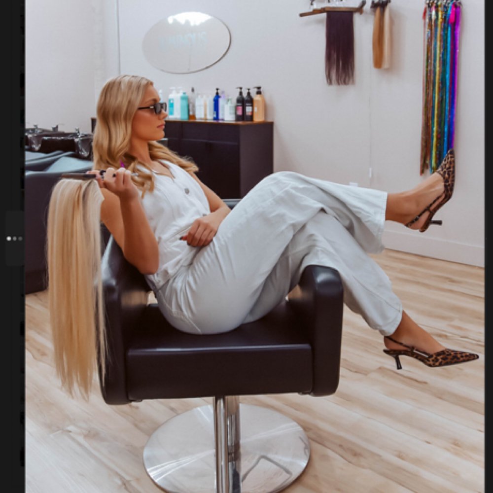 Paris Gurley at Luminous Hair Spa in Niles, MI