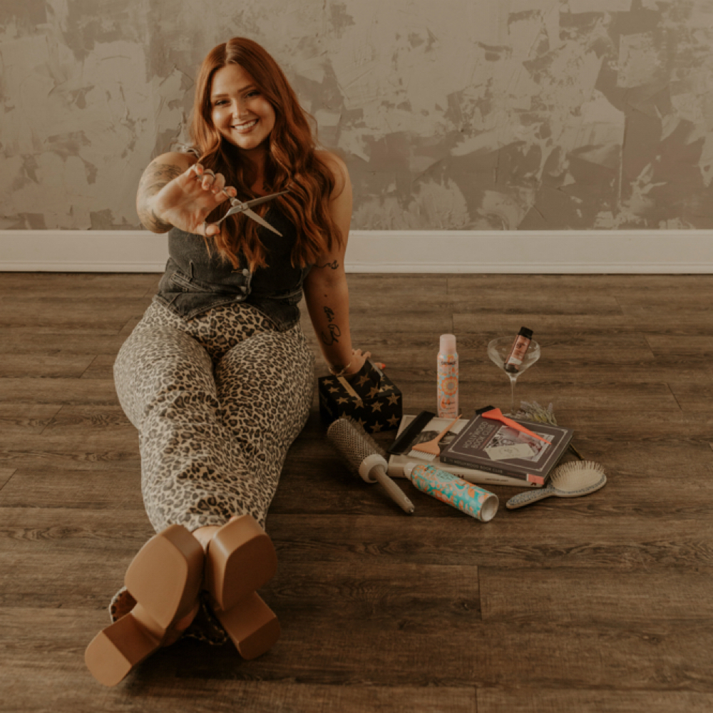 Casey Marini-Berry at Le posh salon in Merrimac, MA