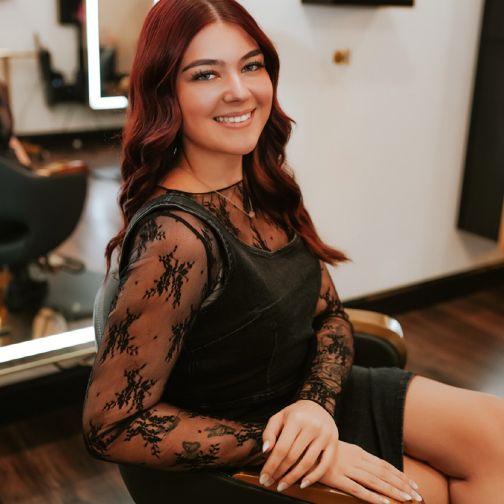 Alexa Russo at All Dolled Up Salon in Annapolis, MD