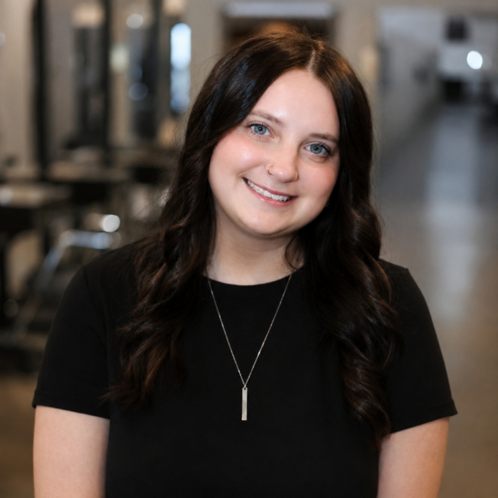 Kinsley Lay at Afterglow Salon and Spa in Frankfort, KY