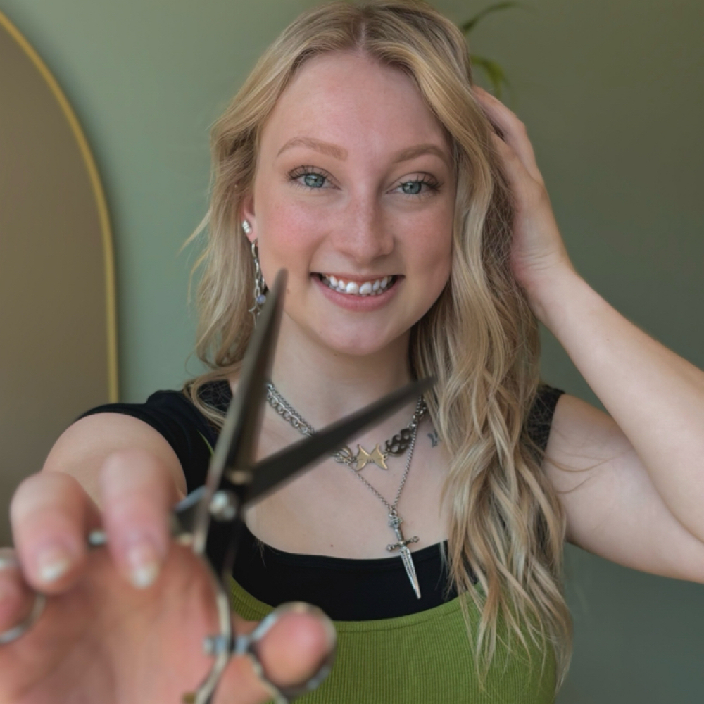 Raegan W at Hazel & Sage Salon in Dekalb, IL