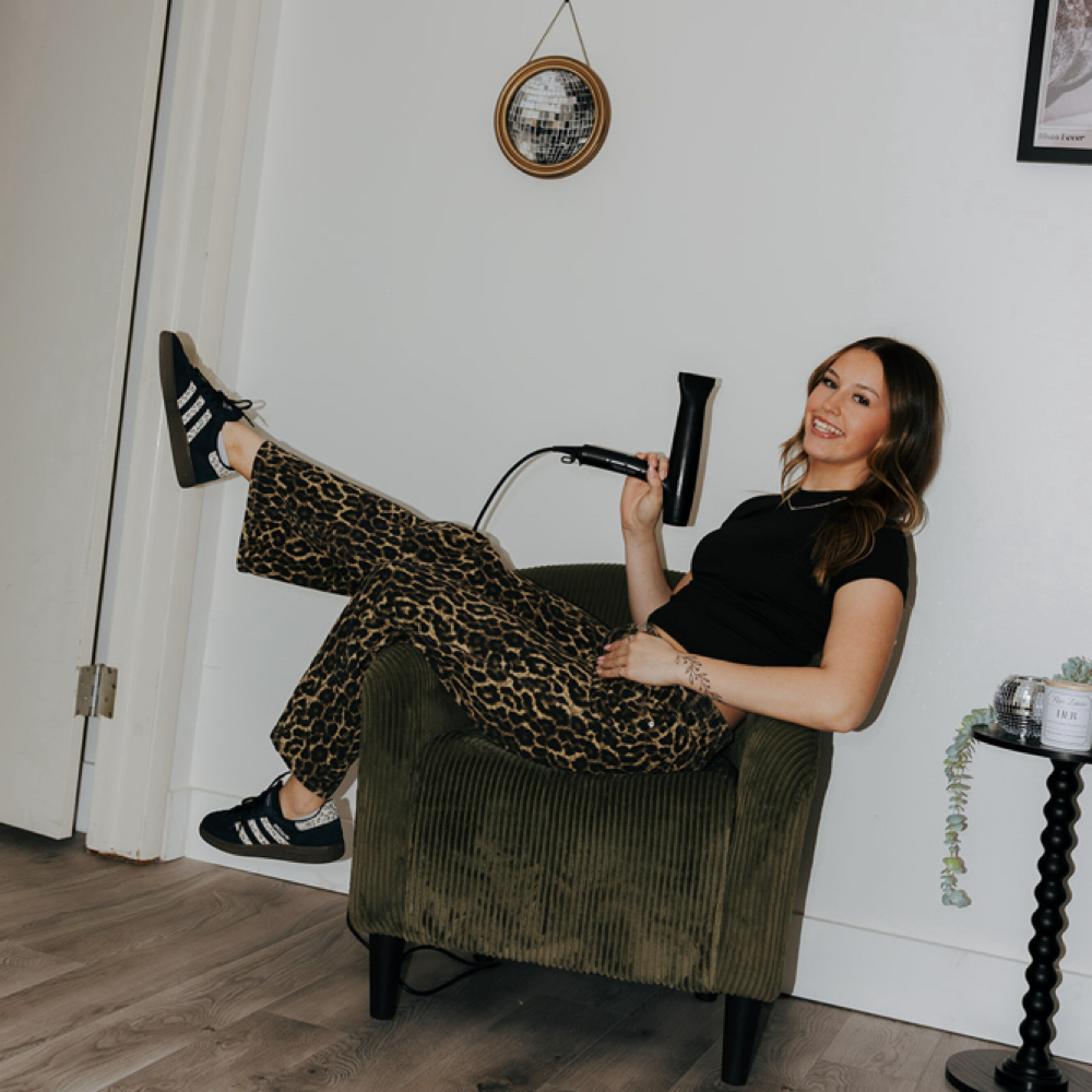 Kayley Stipeck at Lather & Luxe Hair Co. in Stroudsburg, PA
