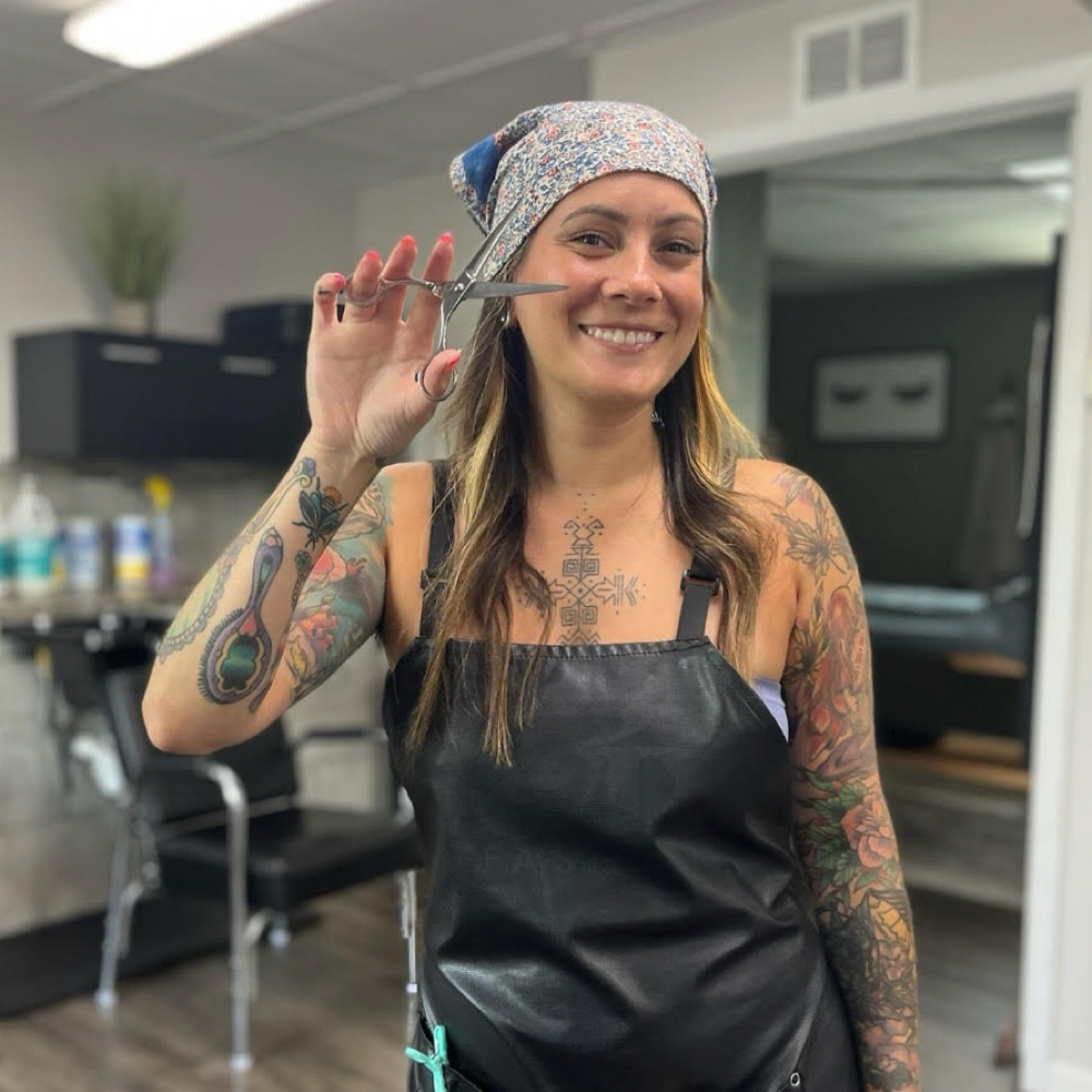 Jessica Graziano at Salon Bellissimo in Greer, SC
