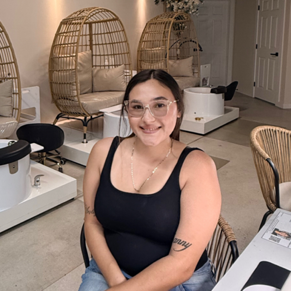Anita Perez at All About Me Beauty Bar in Labelle, FL