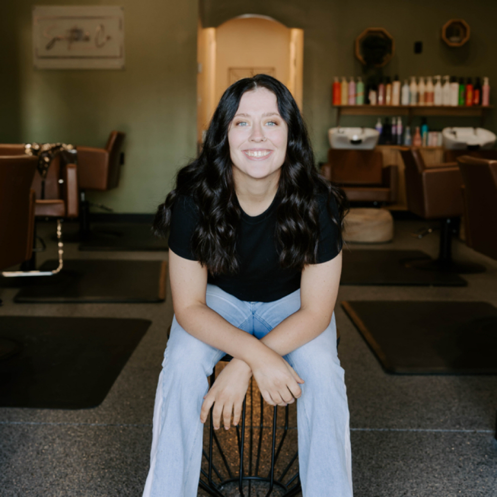 Makenna Greene at Smith & Co Hair Studio in Russellville, KY