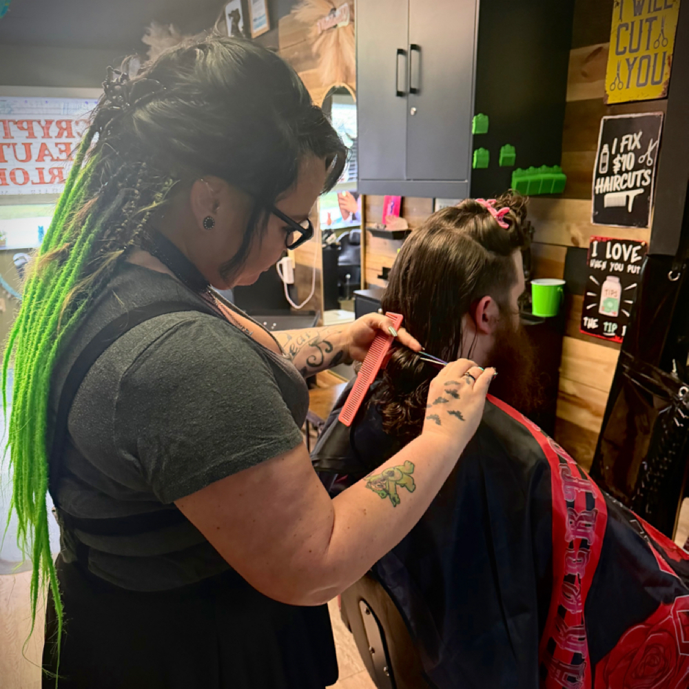 Karri Turner at Cryptic Beauty Parlor LLC in Thomasville, NC
