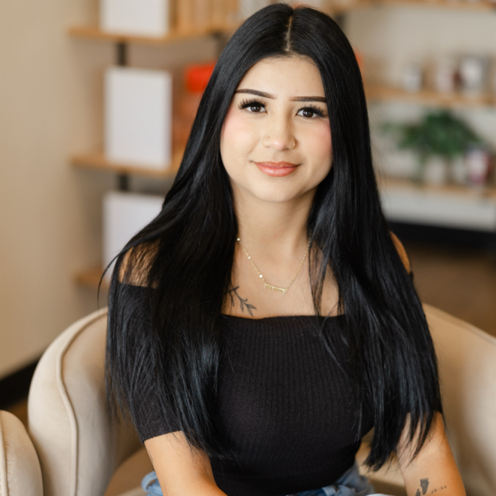 Nayely Martinez at Haven & Hue Hair Salon in Reno, NV