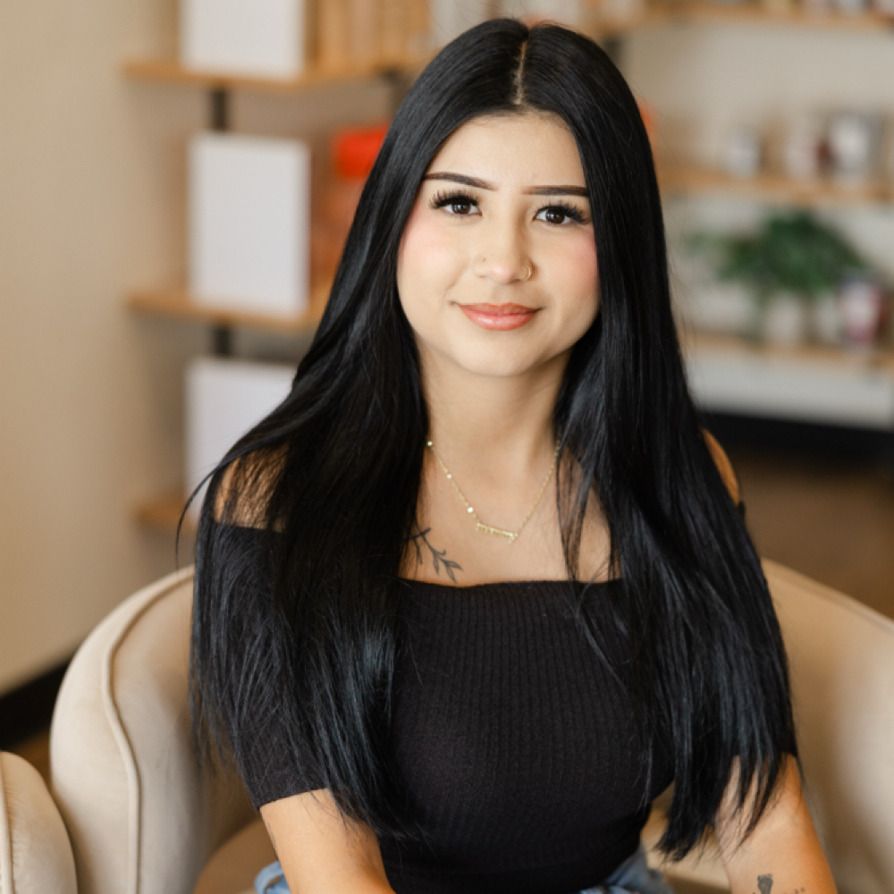 Nayely Martinez at Haven & Hue Hair Salon in Reno, NV