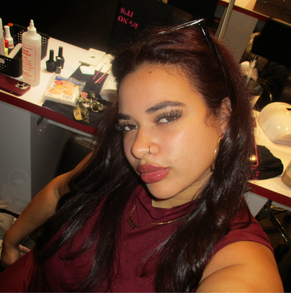 Shayla Wright at Custom Claws Beauty Spa in New Port Richey, FL