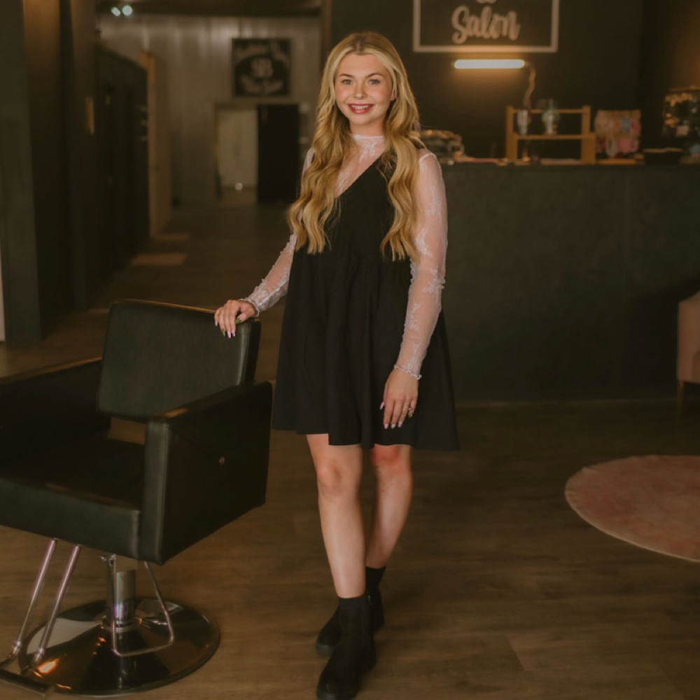 Carley Humphries at Southern Bay Bliss Salon in Red Bay, AL