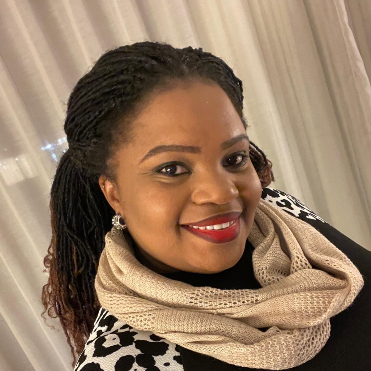 Catherine Turyamureeba at Africana Star Salon in Los Angeles, CA
