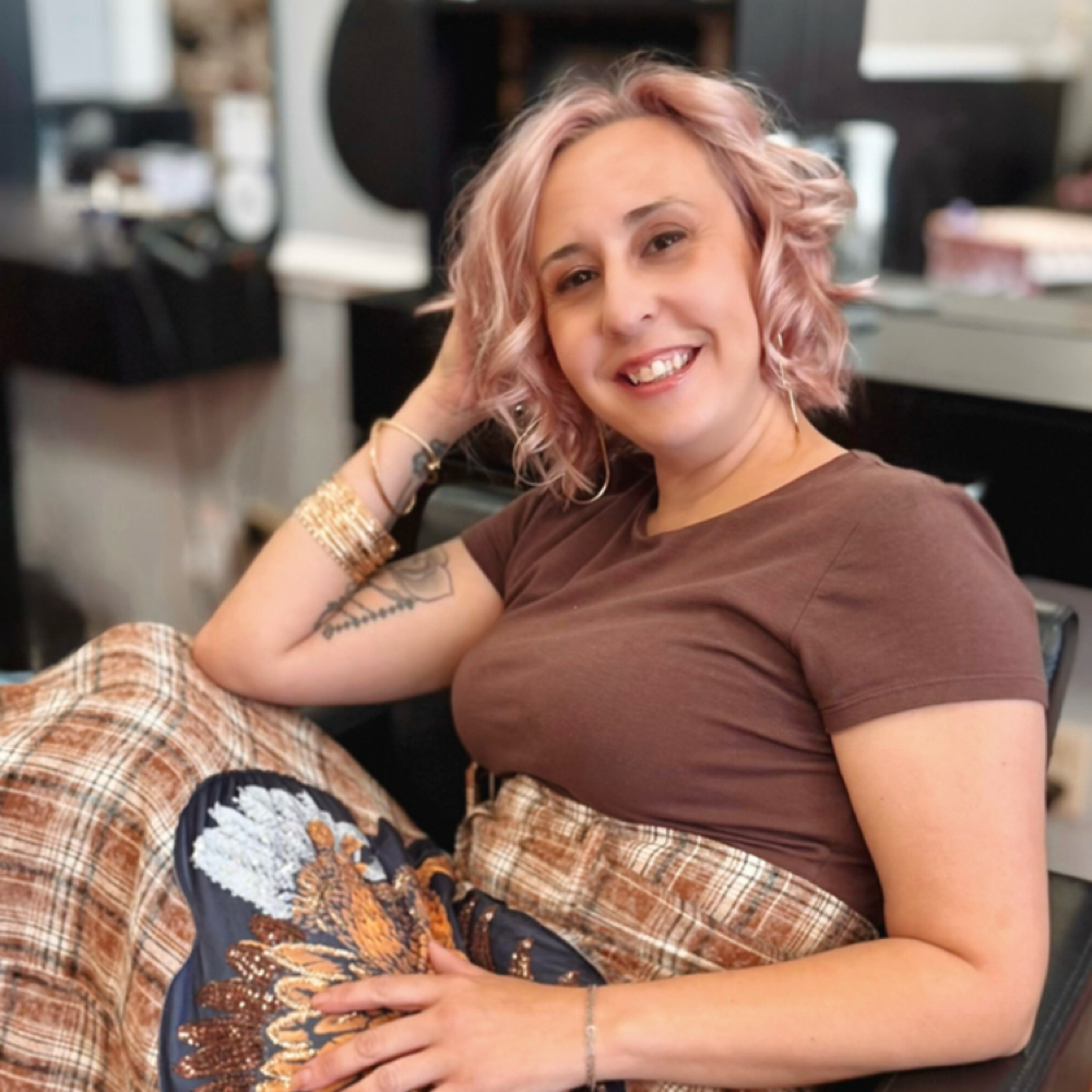Amber Morris at Southern Charm Salon & Co. in New Bern, NC