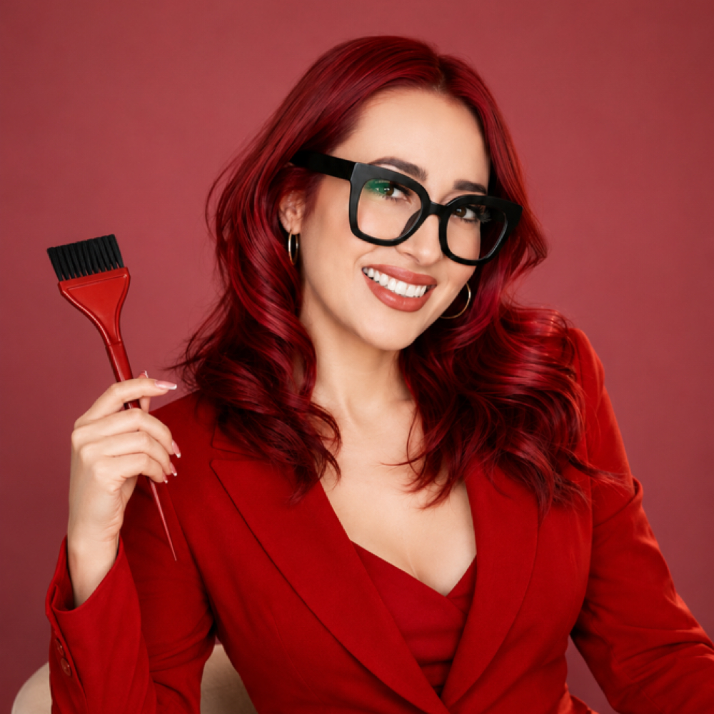 Rose Luna at Haven & Hue Hair Salon in Reno, NV