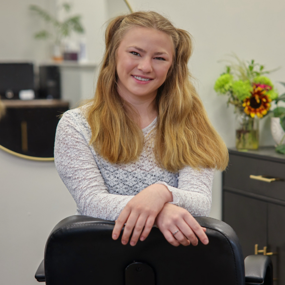 Mallory McGraw at Canal Lock Salon in Tipp City, OH