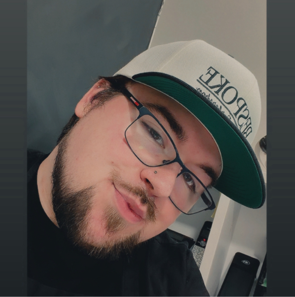 Ean Starcovic at Bespoke Salon &barbershop in Brunswick, OH