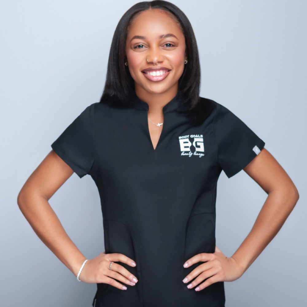 Kachina Pearsall at BodyGoals Beauty Lounge in Greensboro, NC