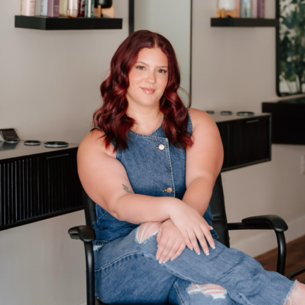 Lindsey Maiorano at DH Hair Studio in Pittsburgh, PA