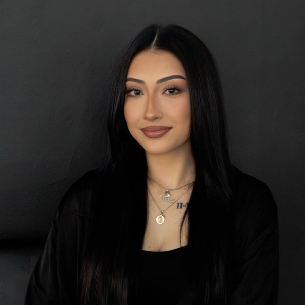 Bianca Gomez at Kali Beauty Lounge in Mokena, IL