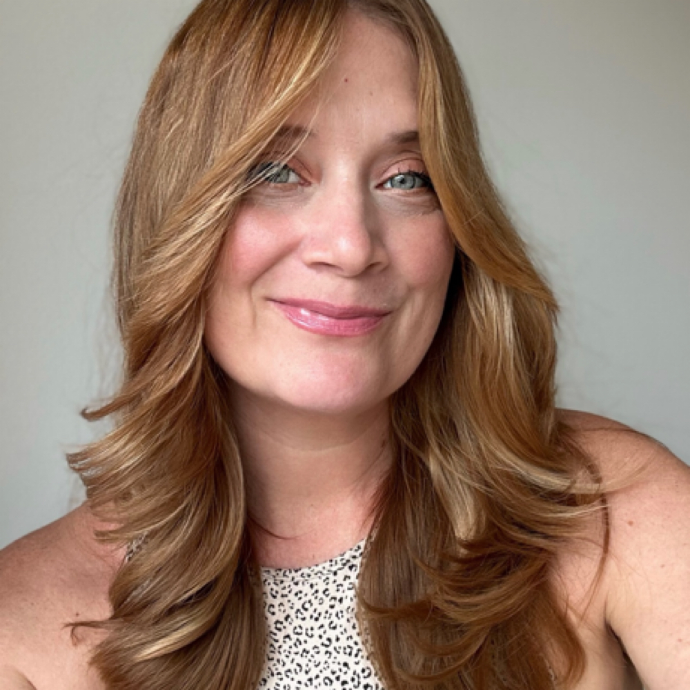 Amanda Newton at Strand & Vine Hair Co. in Decatur, GA