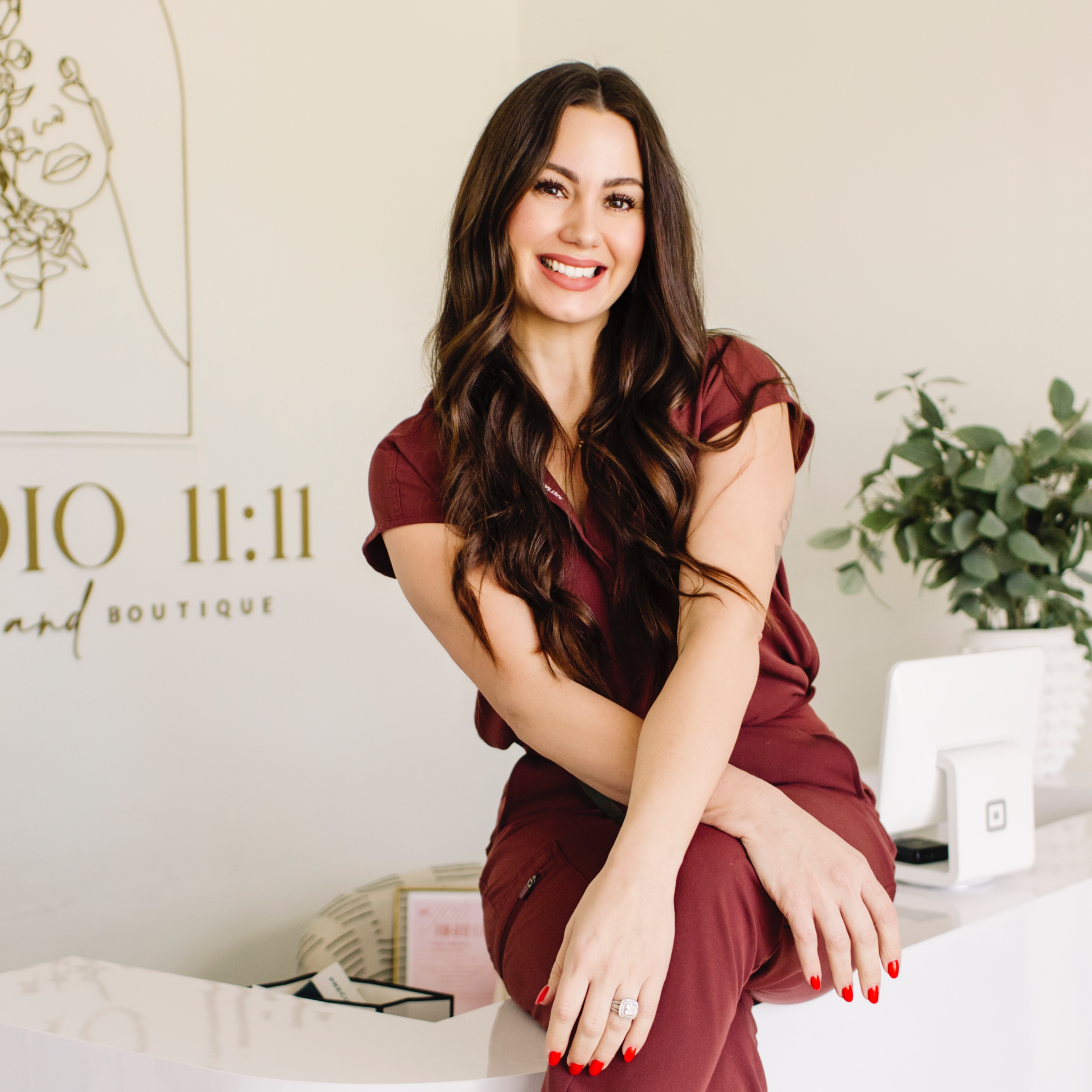 Paige Charbonneau at Studio Eleven Eleven Day Spa & Boutique in Sebastian, FL