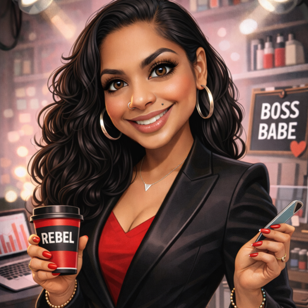 Flo (Boss)💛💅🏼 at Rebel nails in New York, NY