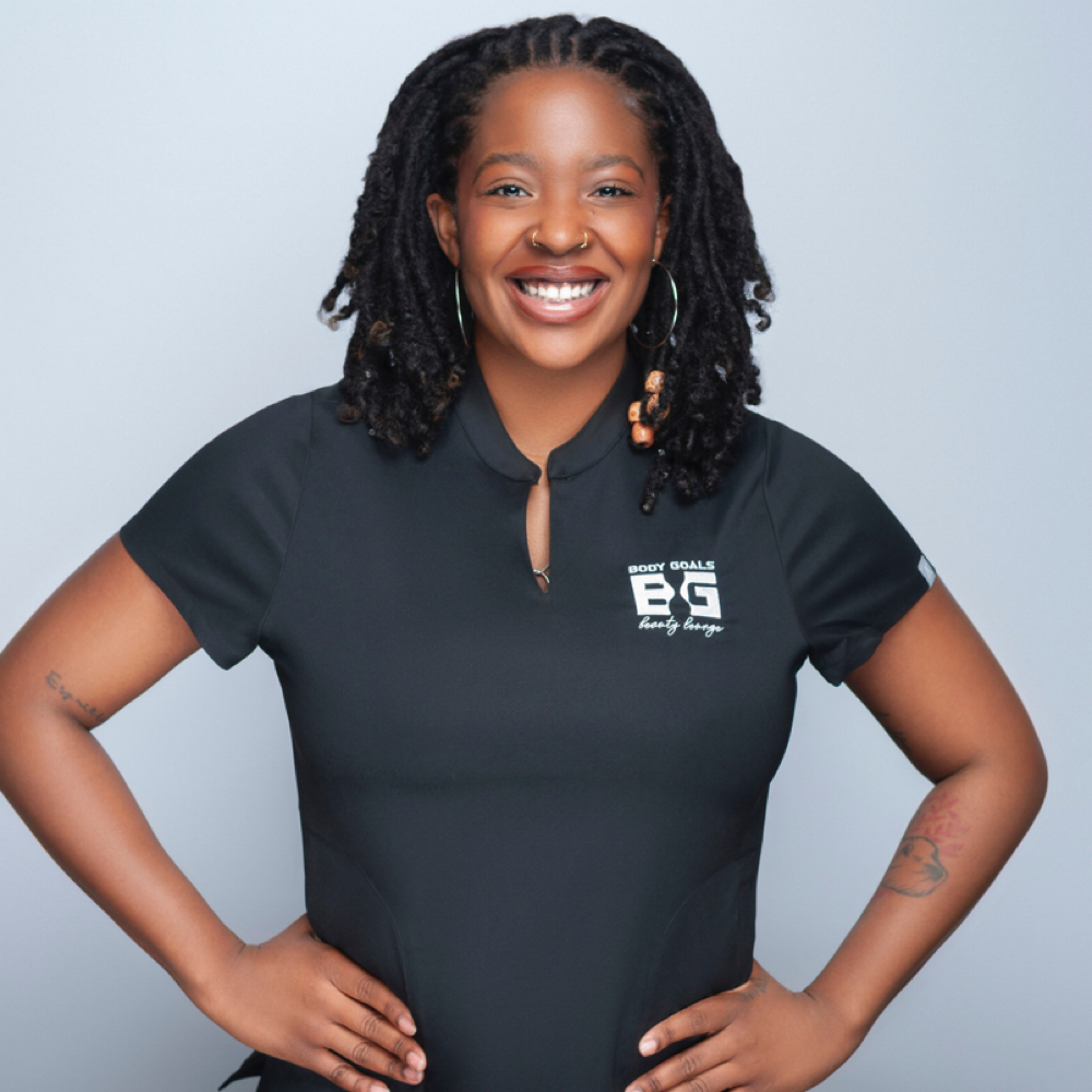 Vonte Wilson at BodyGoals Beauty Lounge in Greensboro, NC